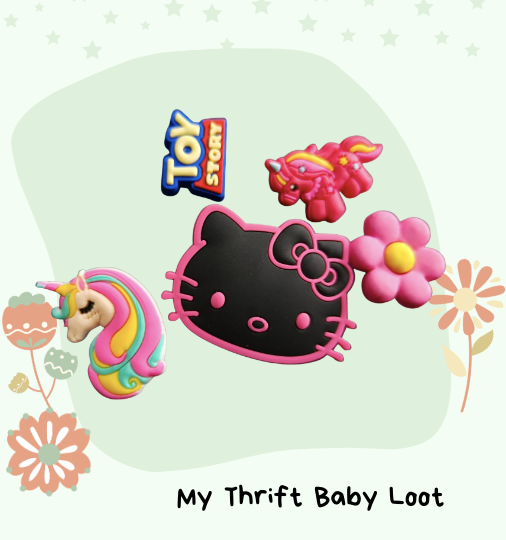 NEW 3D DIY Croc decoration charms / jibbitz